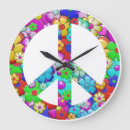 Search for 1960s clocks Flower power
