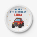 Search for monster truck plates Red