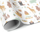 Search for cute animal wrapping paper Yellow