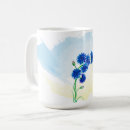 Search for blue cornflower mugs Wild flowers