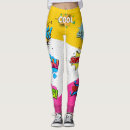 Search for pop art leggings Superhero