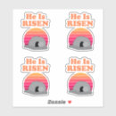 Search for jesus risen bumper stickers He is risen