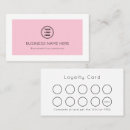 Search for pink loyalty cards Pastel