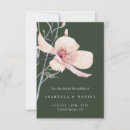Search for magnolia flower save the dates Modern