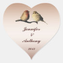 Search for animal wedding stickers birds