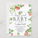 Search for strawberry shower invitations Greenery