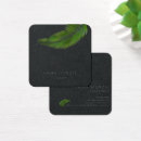 Search for palm leaf business cards Foliage