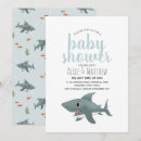 Search for shark baby shower invitations Cute