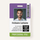 Search for purple id badges Classic