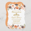 Search for fall quinceanera invitations 15th birthday