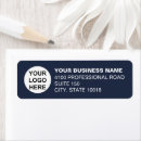 Search for your company logo return address labels Branding
