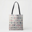 Search for mahjong tiles tote bags Mah jongg