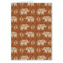 Search for elephant pattern postcards Cream