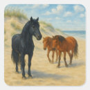 Search for wild horse stickers Black stallion