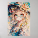 Search for cute anime girl posters Beautiful