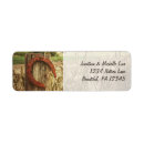 Search for fence return address labels Rustic