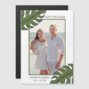 Search for palm leaves save the dates Beach