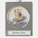 Search for yorkie christmas tree decorations Yorkshire terrier