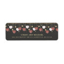 Search for snowflake wedding return address labels Country