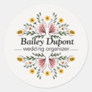 Search for planner wedding stickers Elegant