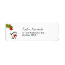 Search for red cat return address labels Kitten