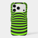Search for optical illusions iphone cases Green