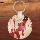 Search for cowhide key rings Cowgirl