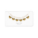 Search for wood heart return address labels Anniversary