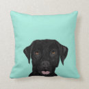 Search for black lab cushions Cute dog