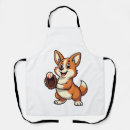 Search for cartoon corgi aprons Animal