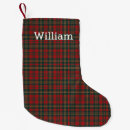 Search for tartan christmas stockings Green
