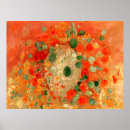 Search for nasturtium art Vintage