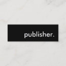 Search for journalism business cards Black and white