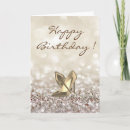 Search for high heel birthday cards Girly