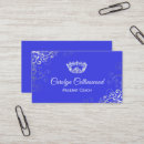 Search for pageant business cards Elegant