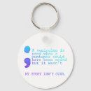 Search for my story key rings Depression awareness