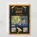 Search for diploma invitations Black and gold
