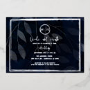 Search for navy blue and grey wedding invitations Minimal