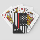 Search for fireman playing cards Thin red line