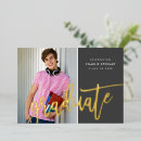 Search for fun graduation invitations Minimalist