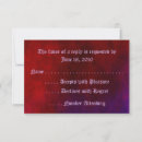 Search for skulls rsvp cards Purple