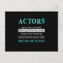 Search for acting for the theatre postcards Drama