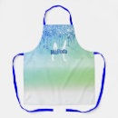 Search for love logo aprons Customisable monogram
