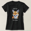Search for fox womens tshirts Humour