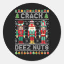 Search for deez nuts stickers Reindeer