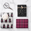 Search for fuchsia wrapping paper Christmas tree