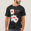 Search for ace of hearts tshirts Playing
