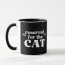 Search for reserved mugs Cat