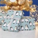 Search for penguins wrapping paper Pattern