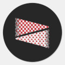 Search for round blank stickers Red
